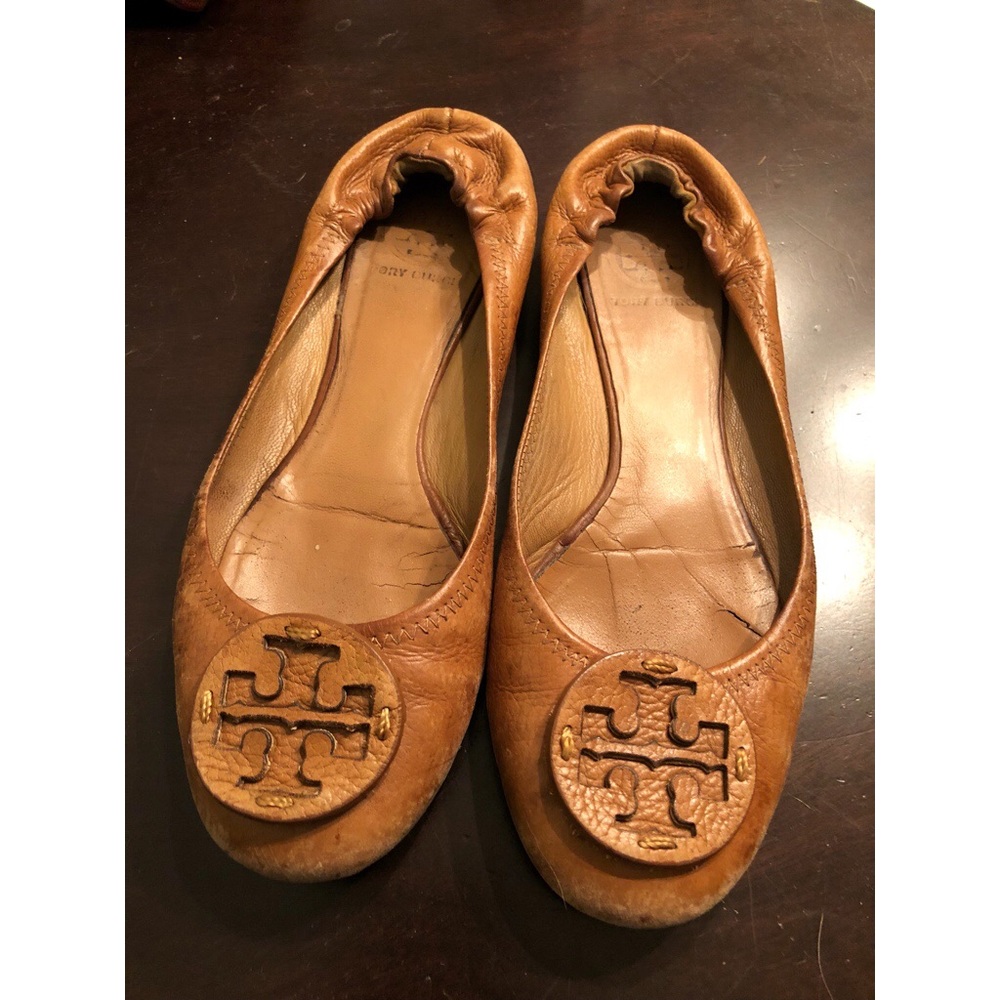 Tory Burch Reva Leather Flats